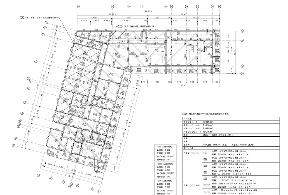 700平米級の平屋のお家を揺らしてみました